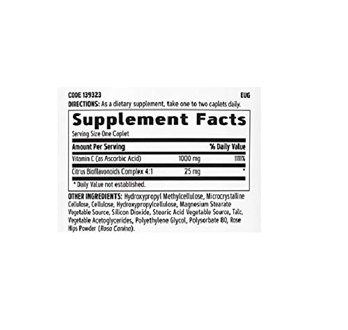 [Australia] - GNC Vitamin C 1000 with Bioflavonoids and Rose Hips Timed Release 180 Tablets 180 Count (Pack of 1) 