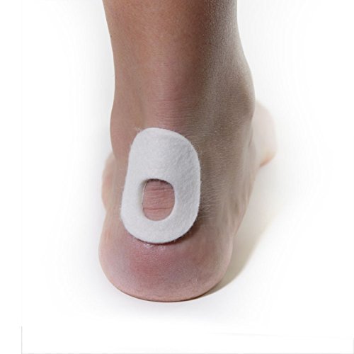 [Australia] - Dr. Jills 1/8" Oval Felt Callus Pads 20 Count (Pack of 1) 