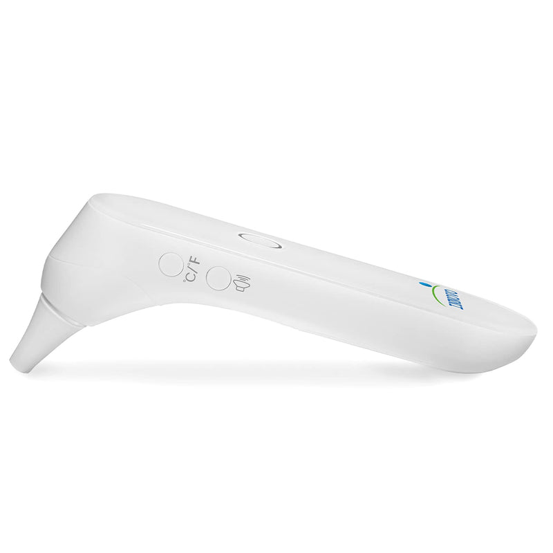 [Australia] - Innovo 2021 Newly Release Medical Ear Thermometer Digital Fever Termometro with Disposable Probes, Off-White 