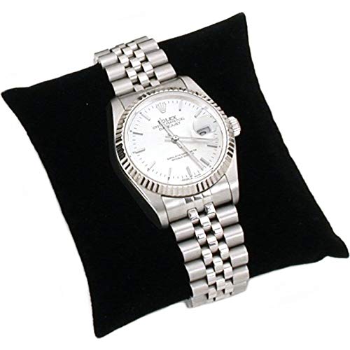 [Australia] - FindingKing 3 Black Velvet Watch & Bracelet Pillow Jewelry Displays 