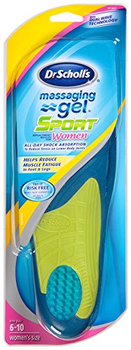 [Australia] - Dr. Scholl's Massaging Gel Sport Replacement Insoles (Women's Sizes 6-10) 1-Pair 