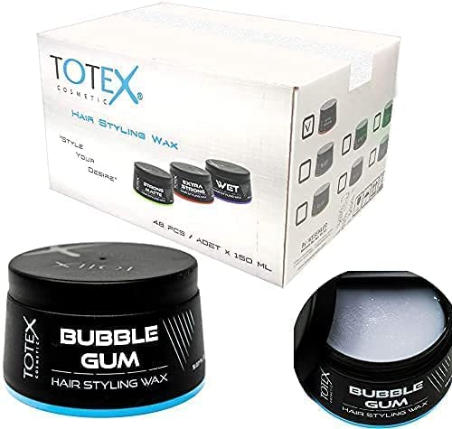 [Australia] - Totex Hair Styling Wax Bubblegum Regular Hold Paste Professional Barbers Men Care Bubble Gum Hair Wax 150ml (3 Pcs Offer) 