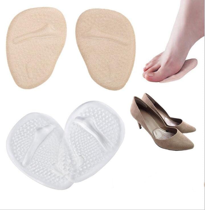 [Australia] - 8pcs Soft Forefoot Pads Foot Pads for Ball Foot Shoe Filler for Too Big Shoes Women Ball of Foot Cushions for Pain Relief 