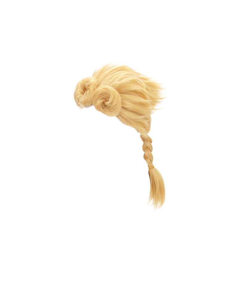 [Australia] - Coskidz Men's Giorno Giovanna Golden Wind Cosplay Wig 