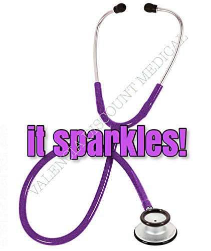 [Australia] - Prestige Medical Clinical Lite™ Stethoscope, Purple Sparkles 