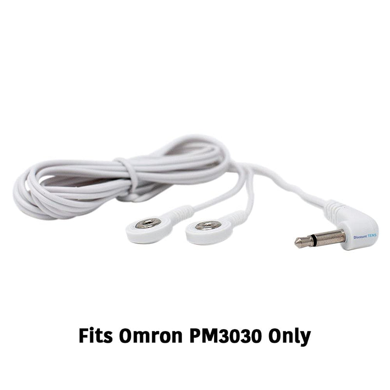 [Australia] - Discount TENS, Omron Compatible Lead Wires. Replacement Lead Wires for Omron Electrotherapy Devices. (PM3030, 2 Snap) PM3030 