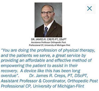 [Australia] - Knee Exerciser Pro Single Knee Pulley: Knee Therapy, TKA, ACL & Knee Contracture Rehab 