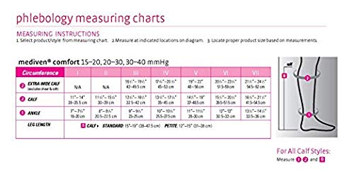 [Australia] - mediven Comfort for Women, 15-20 mmHg, Calf High Compression Stockings, Open Toe Natural V 