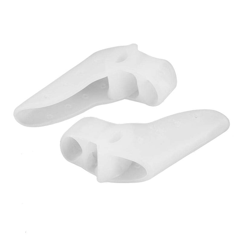 [Australia] - Toe Separator,2 Pairs Gel Toe Separator for Bunion Hallux Valgus Hammer toes Anti-Skid Breathable Toe Spreader el Big Toe Bunion Guard 