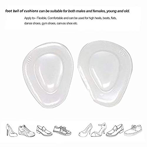 [Australia] - Pedimend Anti-Skid Gel Silicone Foot Cushion | Metatarsal Pads Ball of Foot Cushions | Morton Neuroma Pain Relief Pad | Metatarsal pads for women & man | Foot Care 
