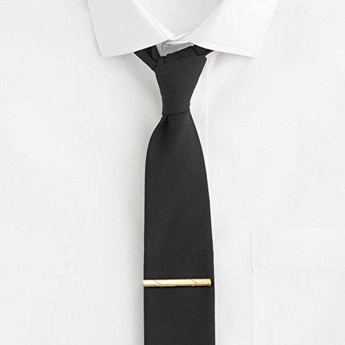[Australia] - Jstyle 4 Pcs Tie Clips for Men Tie Bar Clip Set for Regular Ties Necktie Wedding Business Clips 