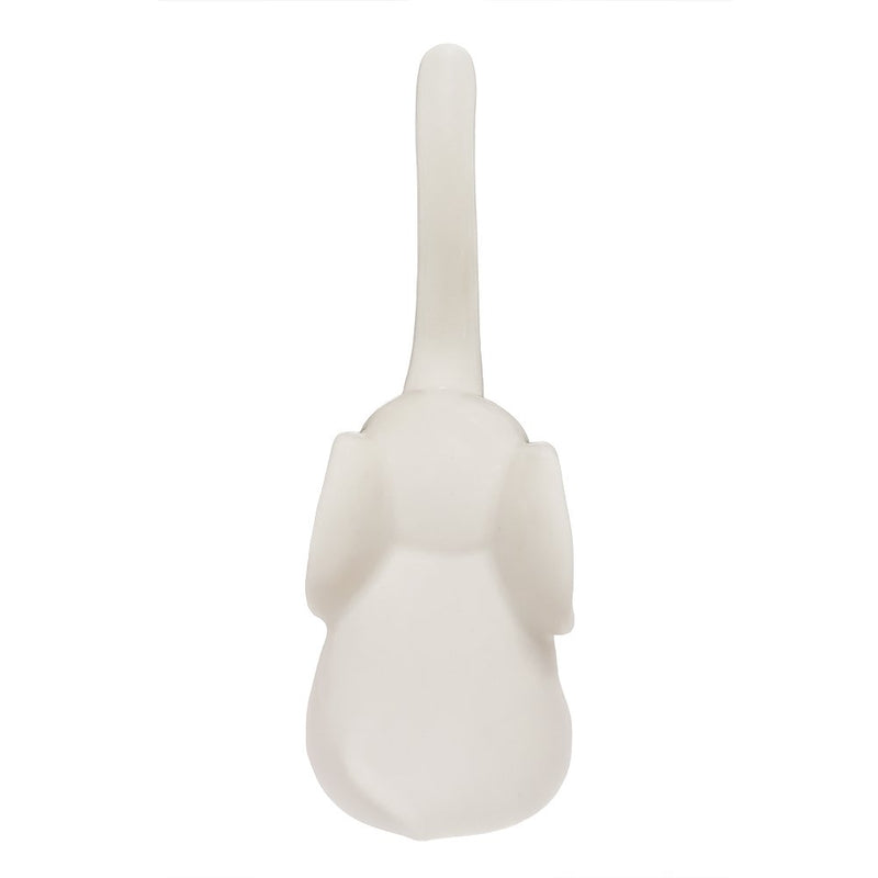 [Australia] - HOME SMILE Elephant Ring Holder for Jewelry,Engagement Wedding Ring Display Holder Stand Trinket Trays (Litltle White) 