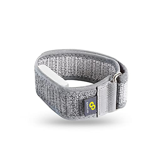 [Australia] - Bracoo Tennis-Golfer Elbow Strap, Quality Compression EVA Pad for Tendonitis, Muscle Strain Relief, EP40, One Size,Gray 