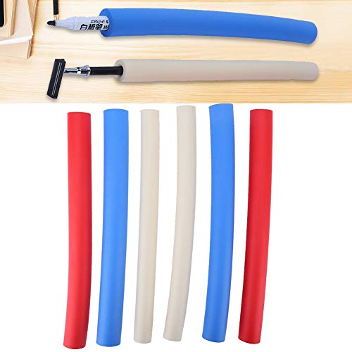[Australia] - Foam Grip Tubing, 6pcs Padding Grips for Toothbrush Pens, Non-Slip Foam Utensil Handles Sleeve Cover, Arthritis Cutlery Gripping Tool for Disabled Elderly 