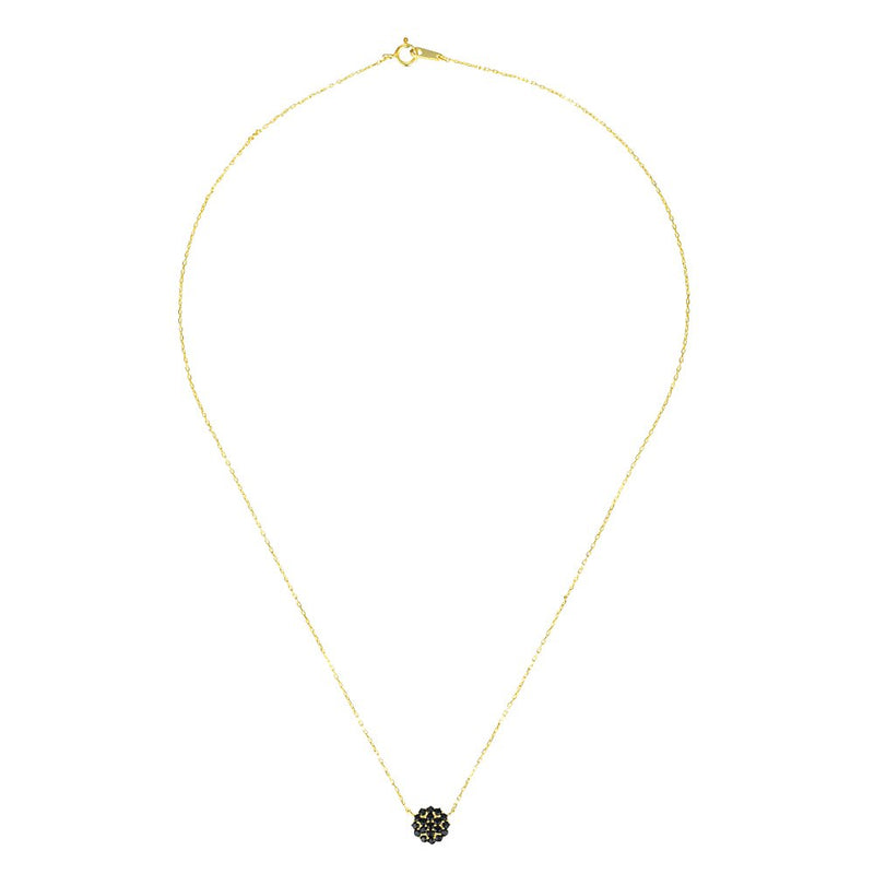 [Australia] - BIJOUX BOBBI Packaged with Gift Box Premium Quality Minimalism Fashion Trendy Necklaces - One Size/Various Styles S1722GJ - Gold / Jet 