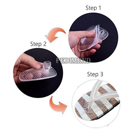 [Australia] - Pedimend™ Flip Flop Toe Thong Protectors Pads | Gel Toe Posts Cushion For Sandals | Insoles For Toe Post Sandals 