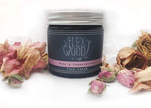 [Australia] - Rose and Frankincense Face Cream - 100% Natural, Vegan, Moisturising, Anti Ageing, Cruelty Free - 60ml 