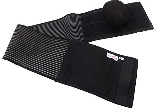 [Australia] - Wonder Care- Umbilical Hernia Support Belt Abdominal Binder for Belly Button Hernias or Navel Hernias, Hernia pain relief Brace (L) Size L 