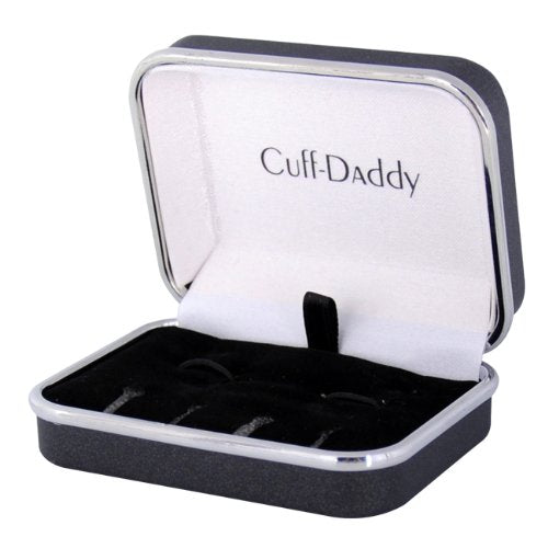 [Australia] - Cuff-Daddy Crystal Ball Cufflinks Studs with Presentation Box 