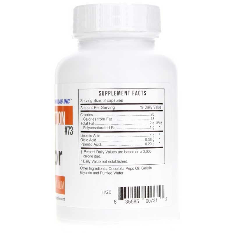 [Australia] - Systemic Formulas Mpr – Prostata Ovatum 60 Capsules Bio Function #73. Supports Male and Female reproductive Glands. 