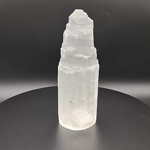 [Australia] - Selenite Crystal Tower Mountain (5cm,10cm,15cm, 20cm) Mountain Pillar, Crystals, Gemstone, Gifts, Meditation, Healing, Mineral, Healing, Decorative. (10 cm) 10 cm 
