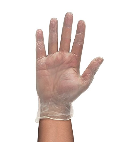 [Australia] - Safecare Disposable Vinyl Gloves - Non Sterile - Powder Free - Clear - Size: Small - Pack: 100 (Ref 6850) 
