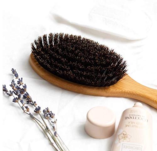 [Australia] - Flair Brush Pure Boar Bristle Soft Hair Brush - Bamboo Handle 