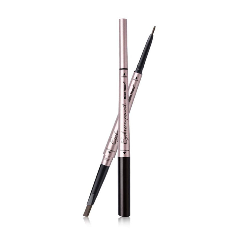 [Australia] - Vtrem Eyebrow Pencil Waterproof Double-headed Tatoo Eye Brow Pen Fine Carving Long Lasting Smudge-Proof for Natural Hair-Like Defined Stay All Day (2# Light Coffee) 