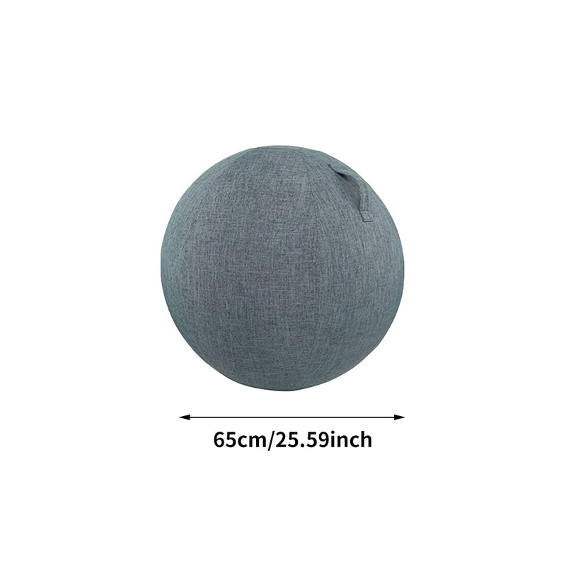 [Australia] - 65cm Yoga Ball Cover With Handle, Sitting Ball Chair Protection for Fitness Yoga Ball Gym Training, Machine Washable 