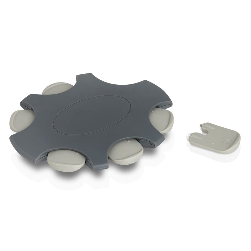[Australia] - JB White ProWax Hearing Aid Filters for Oticon and Bernafon Speakers, 5x Dispenser Disc with 6 Tools and 6 Filters, Grey (Pack of 30) 