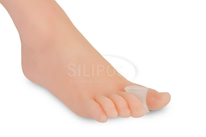 [Australia] - Silipos Gel Toe Spreader for Relieving Pain Due to Bunions, Overlapping Toes, Toe Drift, and Calluses, Item 11515, Size Medium, 4 per Polybag 