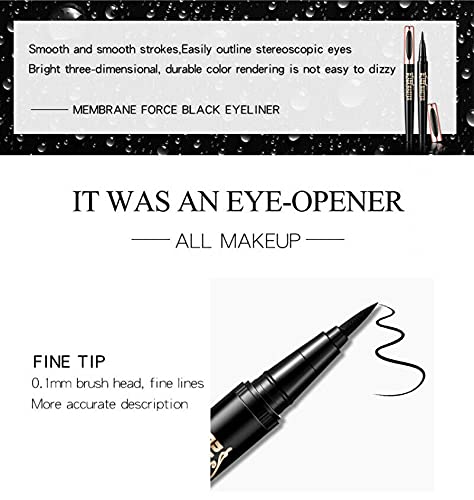 [Australia] - Macfee Eyeliner Black or Brown Waterproof Long Lasting Quick Drey Eyeliner Eye Makeup Cosmetic (Brown) 