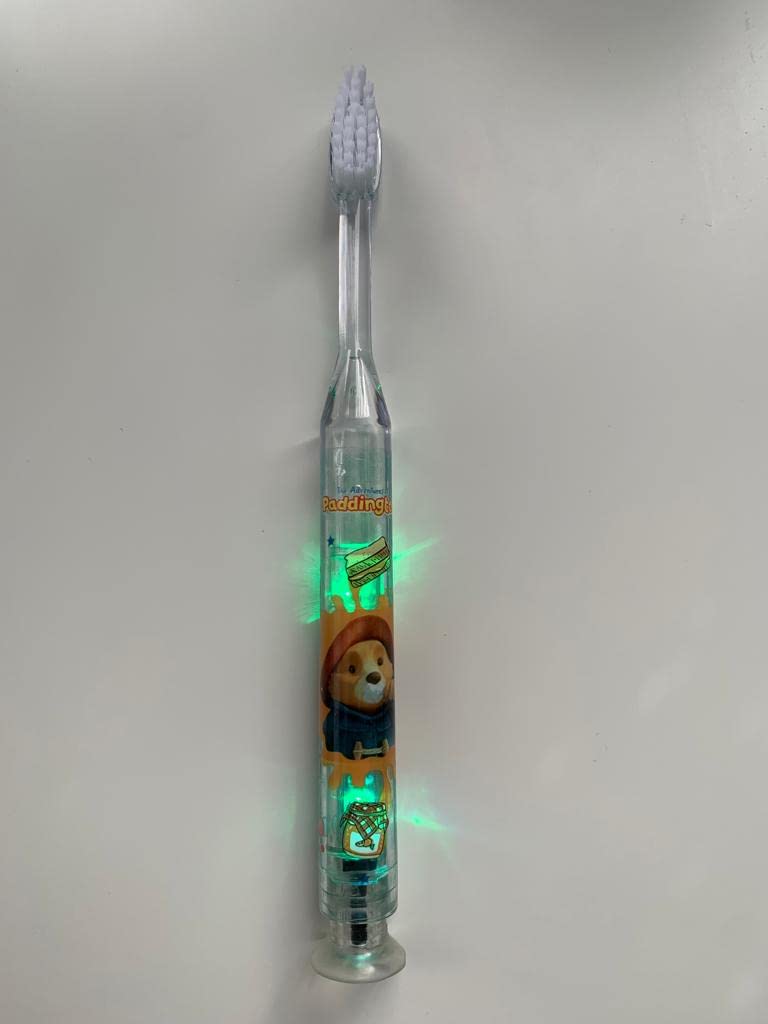 [Australia] - Paddington Bear Children's Flashing Battery Powered Toothbrush - 2 Minute Timer, Multi 