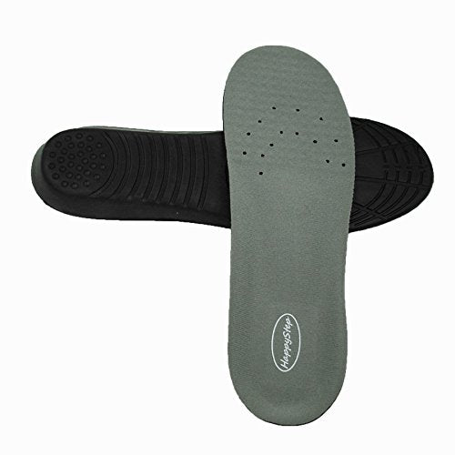 [Australia] - HappyStep Sport Insoles with High Elastic Material Converts Impact to Kinetic Energy, The Best Insoles for Running, Race Walking and Other Sport Activities (Size L: Men 8-12 or Women 10-15) 