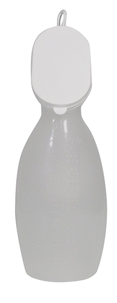 [Australia] - Aidapt Portable Lightweight Female Urinal Ideal for Travel and Camping and for Elderly confined to Bed. Anti Spill Lid 