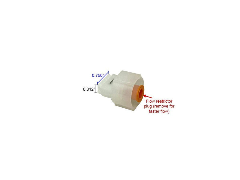 [Australia] - Felt Tip Applicator 0.750" x 0.312" with Bottle for Dispensing Liquids. Multiple Flow Options. Applies Materials Such as Tape Adhesion Promoters, Primers, Oils, Solvents and Water. 