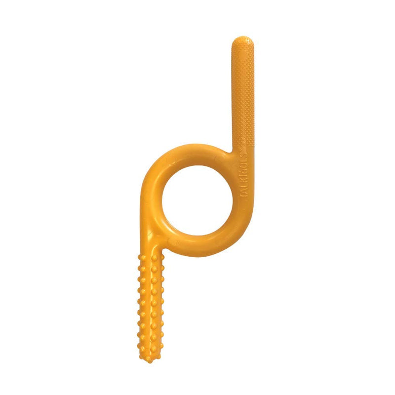 [Australia] - TalkTools Textured Chewy (Orange) 2pk | Oral Motor Sensory Tool for Kids and Toddlers | Therapy Tools to Improve Chewing and Biting 