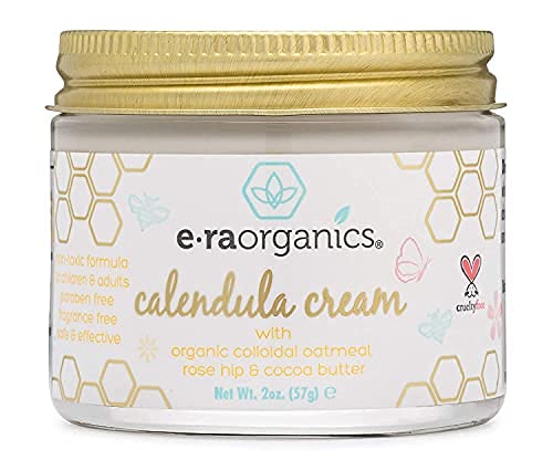 [Australia] - Era Organics Calendula Cream. Extra Soothing And Moisturizing Baby Lotion for Sensitive Skin Prone to Baby Eczema, Cradle Cap, Baby Acne, Rashes, Hives With Cocoa Butter, Rosemary, Zinc Oxide & More 