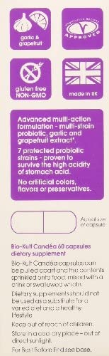 [Australia] - Bio-Kult Candéa Advanced Live Bacterial Formulation for Intimate Flora with Garlic and Grapefruit Extract - 60 Capsules 
