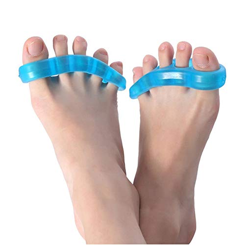[Australia] - 2 Pairs Toe Separator and Stretchers Silicone Yoga Foot Bunion Corrector Spreader Pain Relief Straightener Foot Care M 