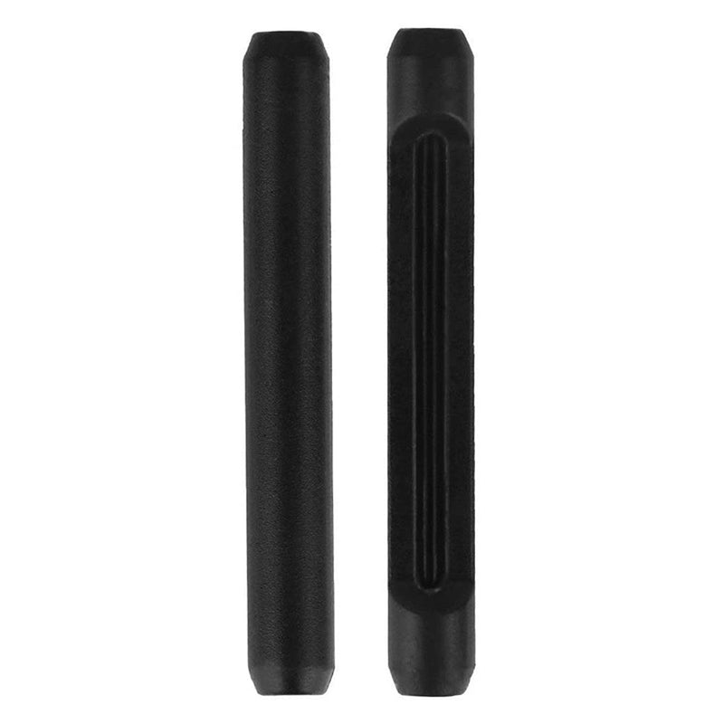 [Australia] - 4 Pairs Eyeglasses Temple Tips Sleeve Retainer, Soft Silicone Anti-Slip Elastic Comfort Glasses Retainers for Sunglasses and Glasses Eyewear (Black,Clear,Grey,Brown) 
