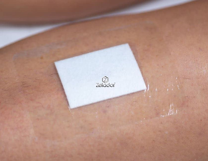 [Australia] - Sterile Self Adhesive Waterproof Island Dressing Latex Free with Transparent Border and 100% Cotton Absorbent pad x 25 (10x25cm x 25) 