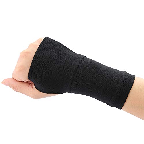 [Australia] - Breathable Wrist Brace, Hand Brace Wrist-O-Prene Support Brace Carpal Tunnel Brace Hand Support Protection Sprain Forearm Carpal Splint Arthritis Recovery for Carpal Tunnel Tendonitis(M-BLACK) M BLACK 