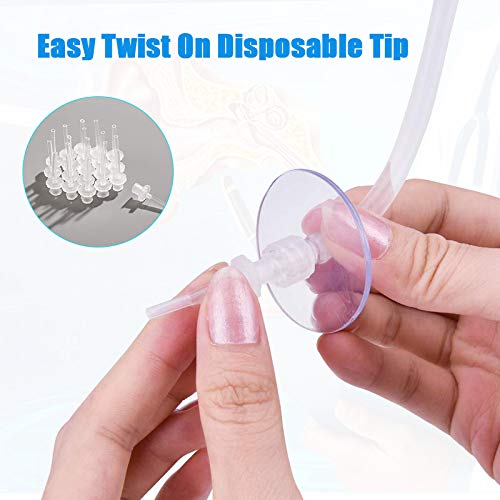 [Australia] - Disposable Ear Washer Tip Replacement Tubes - Compatible with Doctor Easy™ Elephant and Rhino Ear Washers/Ear Wash/Wax-Rx™Systems (60 Pack) 60pcs 