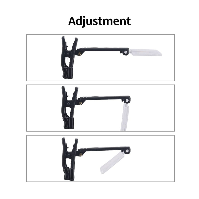 [Australia] - UXELY Magnifier Magnifying Lenses Magnifying Glass Clip On Eyeglass Loupe Hands Free 