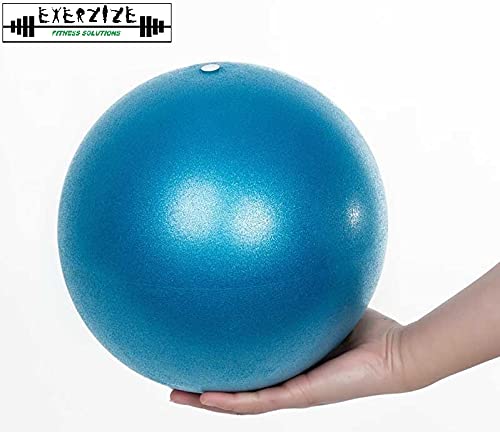 [Australia] - Exercise Ball, Heavy Duty Extra Thick Anti Burst, Yoga Ball, Pilates Ball, Pregnancy Ball, 25 CM, Multi Color Option, Workout and Balance Your Body Grey 