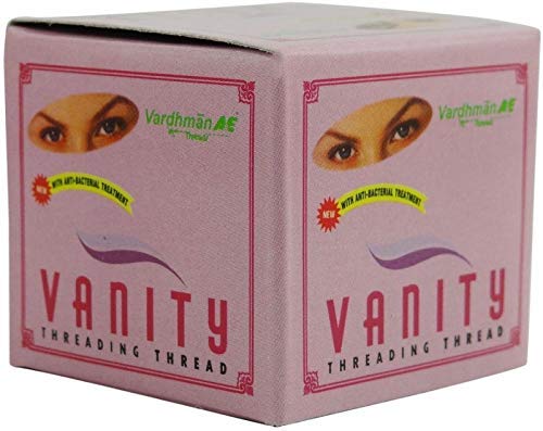 [Australia] - 3 Spool Vanity Antibacterial Eyebrow Threading Thread | Facial Hair Removal | Vanity Cotton Threads 