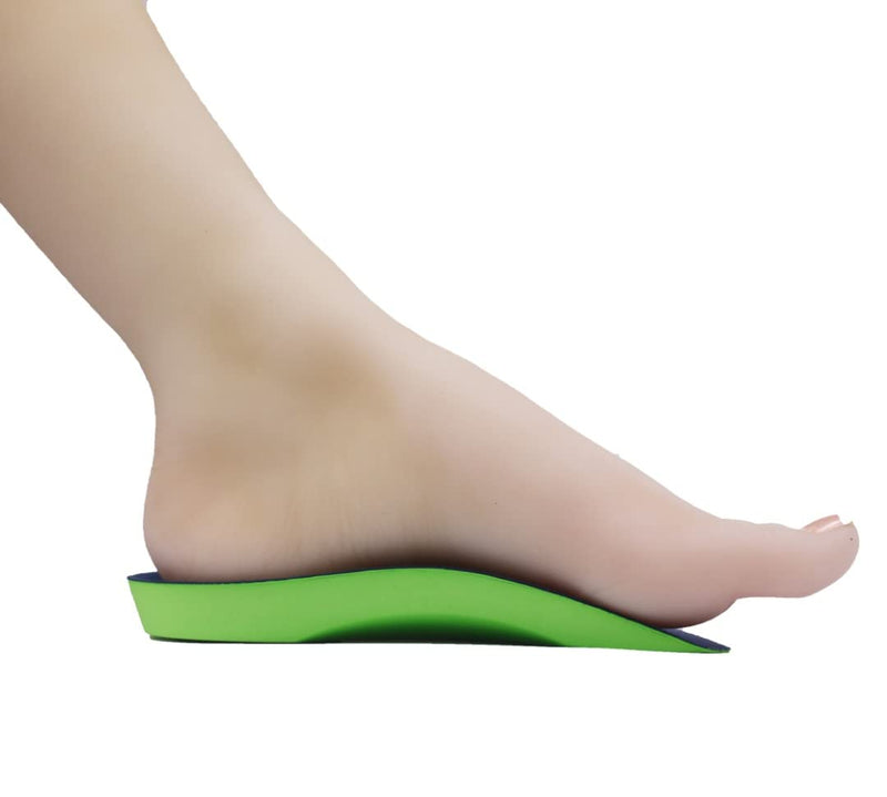 [Australia] - Plantar Fasciitis Orthotic 3/4 Insoles Arch Support Shoe Boot Inserts Women Men Insole Flat Feet Insert UK 9 - 10.5 