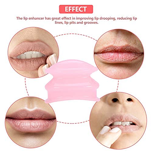 [Australia] - Lip Plumper, Women Lip Plumping Tool, Portable Silicone Lip Suction Enhancer Device Beauty Tool 