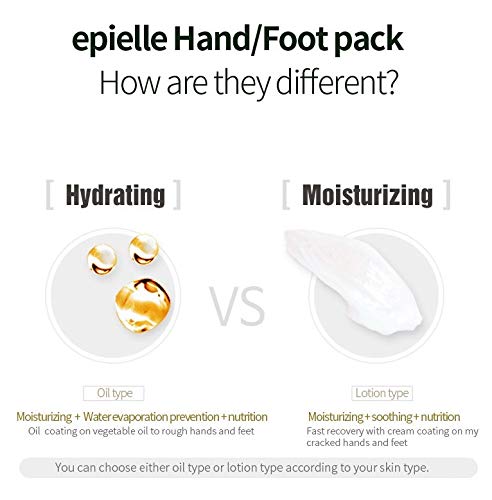 [Australia] - Epielle Hydrating & Moisturizing Gloves & Socks Masks Combo 12pk for Hand and Foot - Dry hand, Dry cracked heel |Coconut Oil, Milk Extract, Hyaluronic Acid, Sunflower Seed Oil, Avocado oil, Vitamin E Hydrating & Moisturizing Socks, Gloves 12pk Combo 